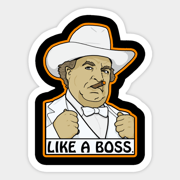 Like a Boss (Hogg, that is.) Sticker by annadrewthat